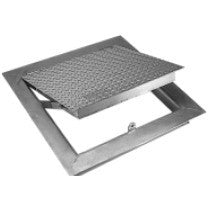 FA-300 Aluminum Angle Frame Floor Hatch 24" x 30"