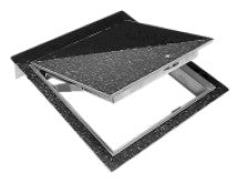 Aluminum Recessed For Vinyl Or Carpet Floor Access Door 24" x 24"